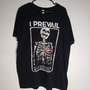 I PREVAIL BAND You Left Me Skin And Bone Adult Unisex T-Shirt Full Size XL